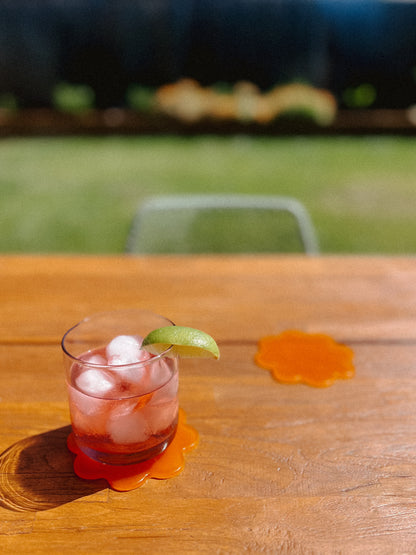 Pill Bottle Coasters